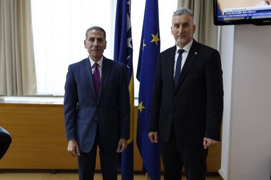 Предсједавајући Дома народа ПСБиХ Кемал Адемовић одржао састанак са амбасадором Арапске Републике Египат у БиХ 